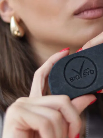 Biosyo საპონი შავი ელფერი 50 გრ